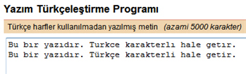 [teknobaz] türkçe karakter çevir