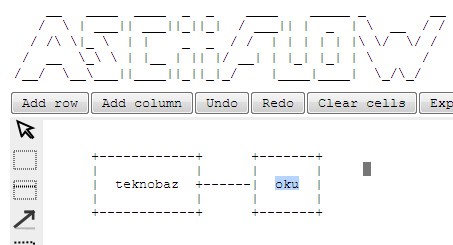 [Teknobaz] ASCIIFlow diyagram ciz